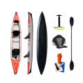 Hot Selling Inflatable Water Rowing Boat Air Folding  foldable Kayak For 2 Persons